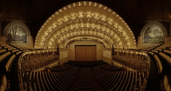 Photograph James Caulfield Auditoriumtheaterstage on One Eyeland